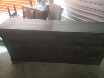 Dark Hickory Dutch style Dresser