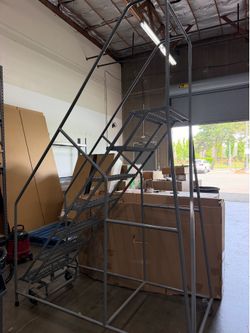6Ft Cotterman Rolling Ladder