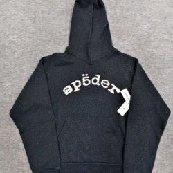 Sp5der VVS Hoodie Black