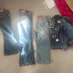 Designer Toddler Pants Size 4 And 5 True Religion 