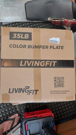 NEW https://offerup.com/redirect/?o=TGl2aW5nLkZpdA== 35LB Bumper Plates (Read description for bundle price)