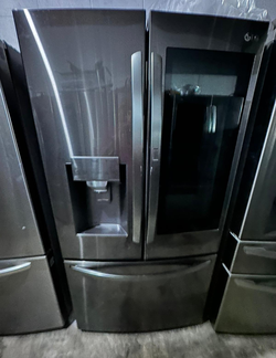 LG 3-Door Refrigerator Stainless Steel with SmartFridge
