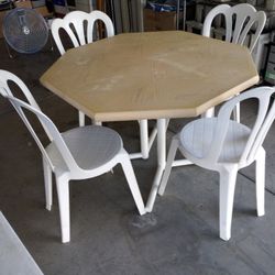 Set Of 4 Bistro Chairs