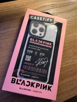 BLACKPINK x CASETiFY Co-Lab - JISOO signature case for iPhone 13 Pro