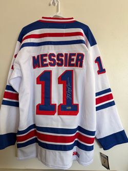 Mark Messier signed NY New York Rangers CCM autographed jersey w/COA Large 28-02