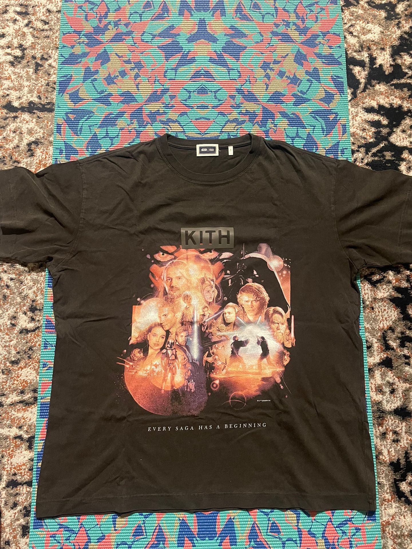 KITH × Star Wars Beginning Vintage Tee Kith X Star Wars Beginning Vintage Tee (Size large) for Sale in