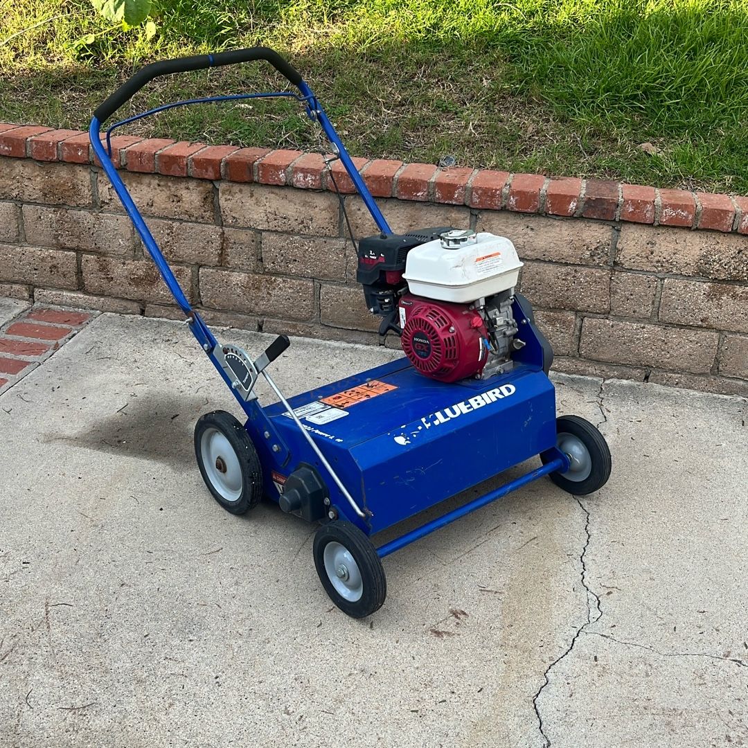 Bluebird Power Rake Bagger Kit Bluebird PR22 Power Rake for Sale in Yorba Linda, CA - OfferUp