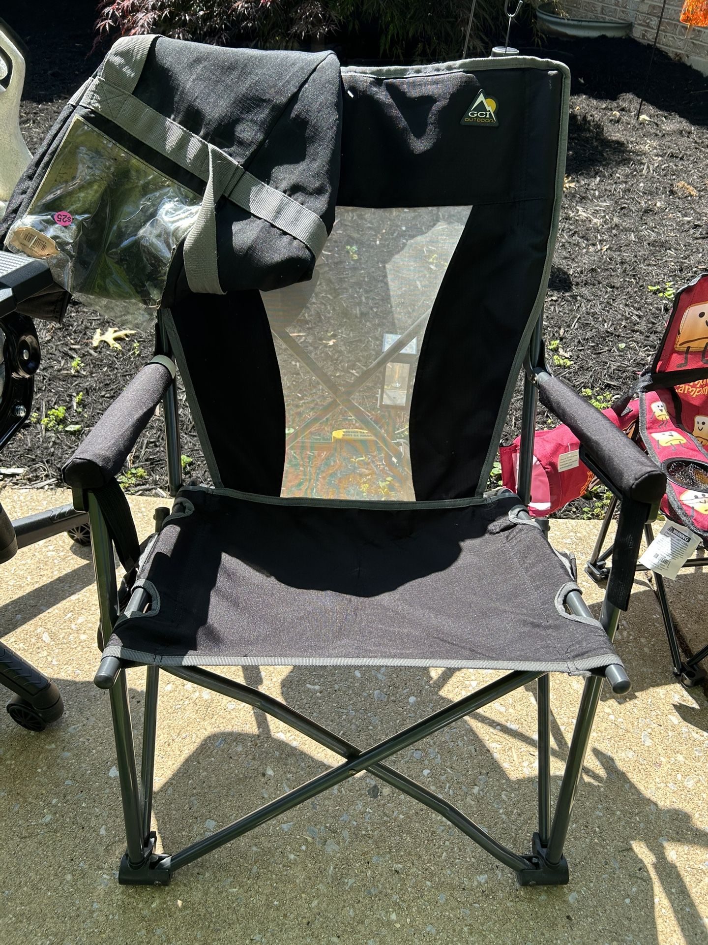 Adult Folding Outdoor Camping Style Chair 