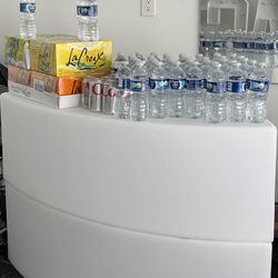 LED Serpentine Bench / Display Table (Excellent Condition)