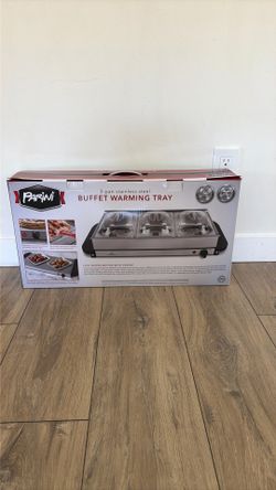 Buffet serving tray