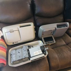 3 Factory Rear Seat Entertainment DVD Systems