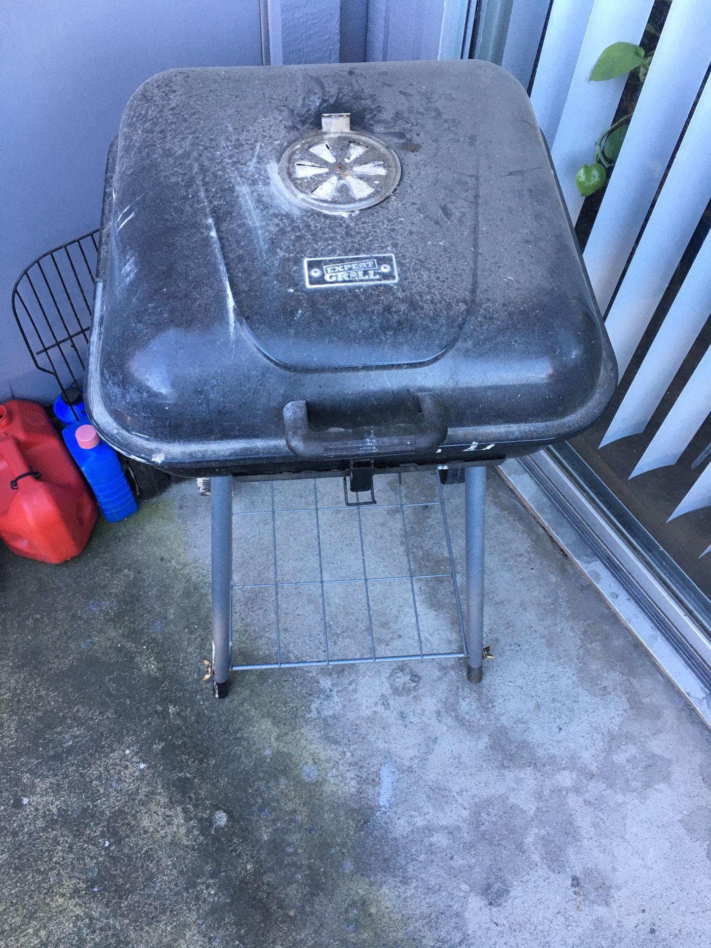 Outside BBQ grill