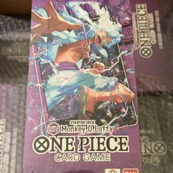 One Piece ST 26 Starter Deck 26: PURPLE/BLACK Monkey.D.Luffy Display - 6 Decks