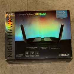 Netgear 12 stream try band Wi-Fi router Nighthawk 