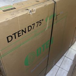 DTEN D7 75" All-In-One Interactive Whiteboard Display 4K DB50475E ZOOM