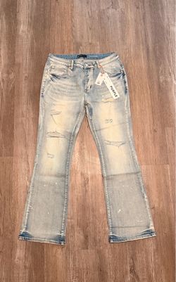 Purple jeans