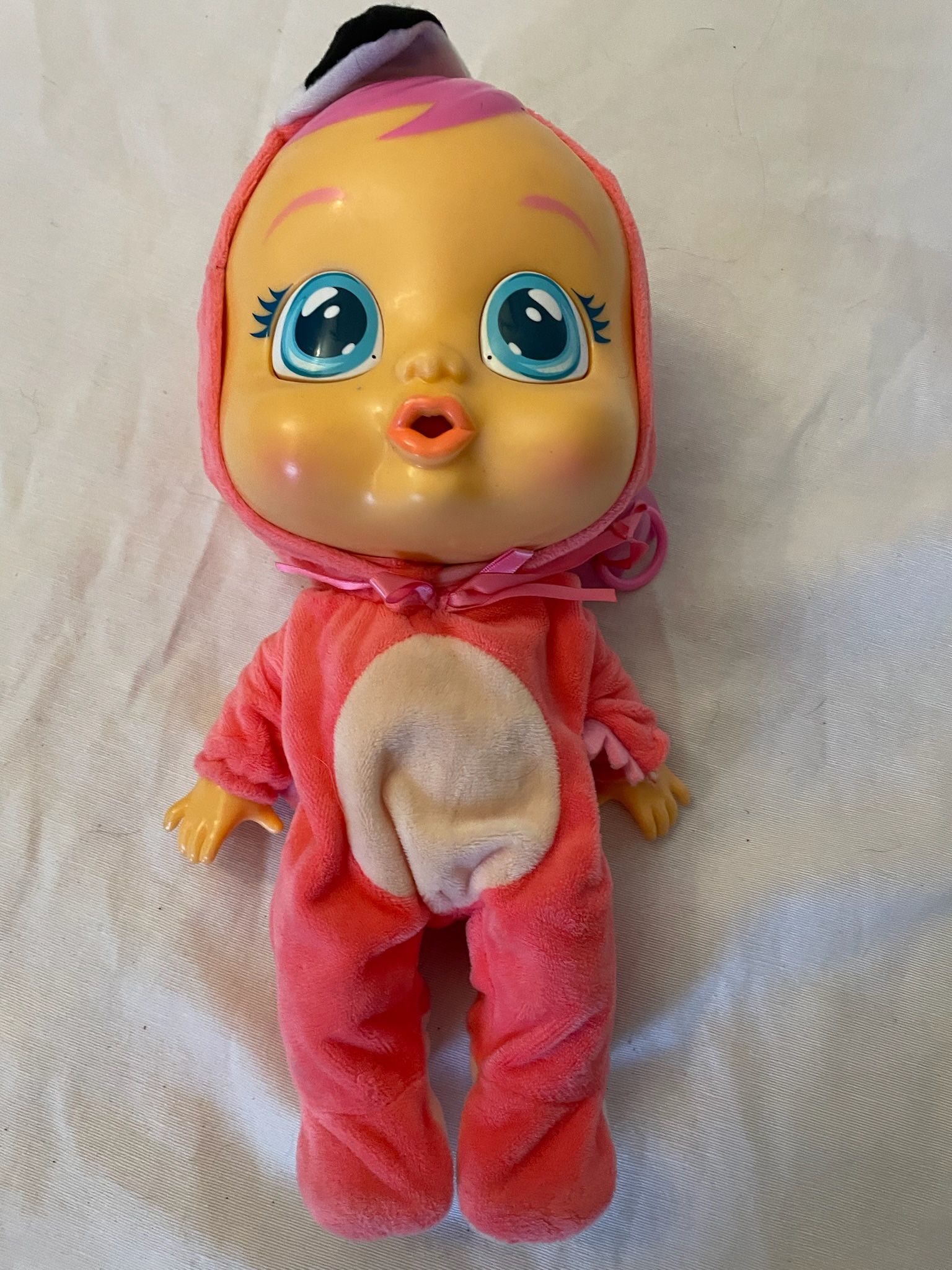Cry Babies Tiny Cuddles Fancy the Flamingo adorable doll