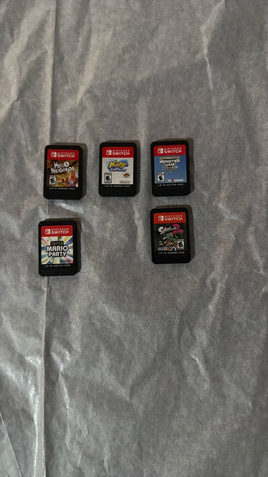Nintendo switch 1 games
