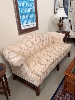 Camelback sofa, Ethan Allen