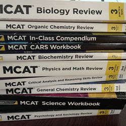 Princeton Review MCAT Prep Books