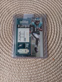 2020 Alshon Jeffrey Playoff Ticket 131/199 Panini Contenders Football Card Short Print