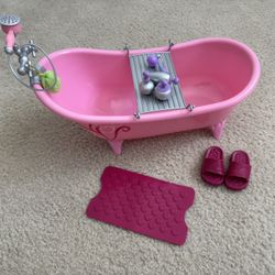 Our Generation Tub With Accessories 