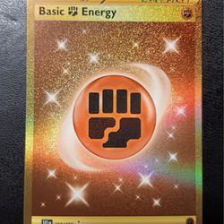 Basic Energy Fighting Gold 258/198 Scarlet & Violet