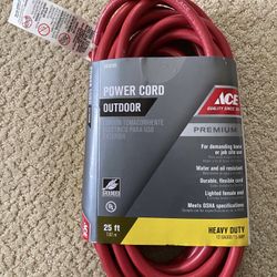 ACE 25ft EXTENSION CORDS (2)