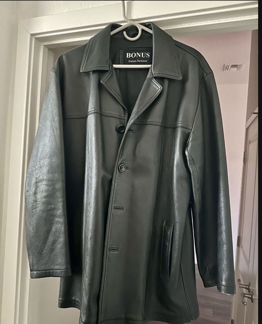 VINTAGE ITALIAN LEATHER JACKET