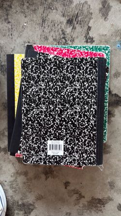 13 Used but like new composition  books