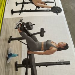 Standard Bench Press And Rack Combo
