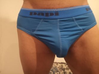 Men's underwear Papi Small Classic blue briefs