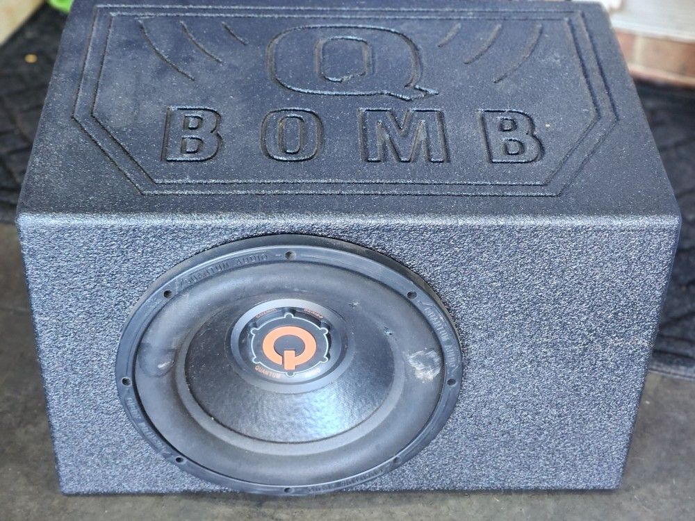 Q Bomb 10" Subwoofer