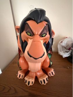 Scar animal kingdom popcorn bucket. NEVER USED!