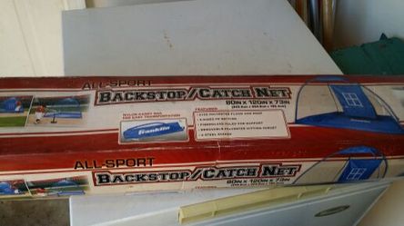 Backstop/Catch Net