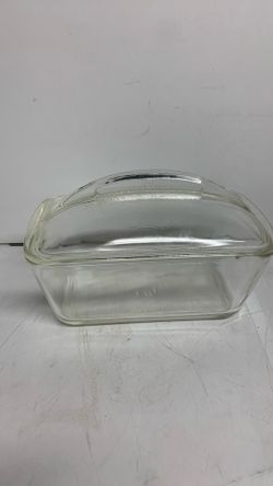 Vintage Westington House Clear Glass Loaf Pan