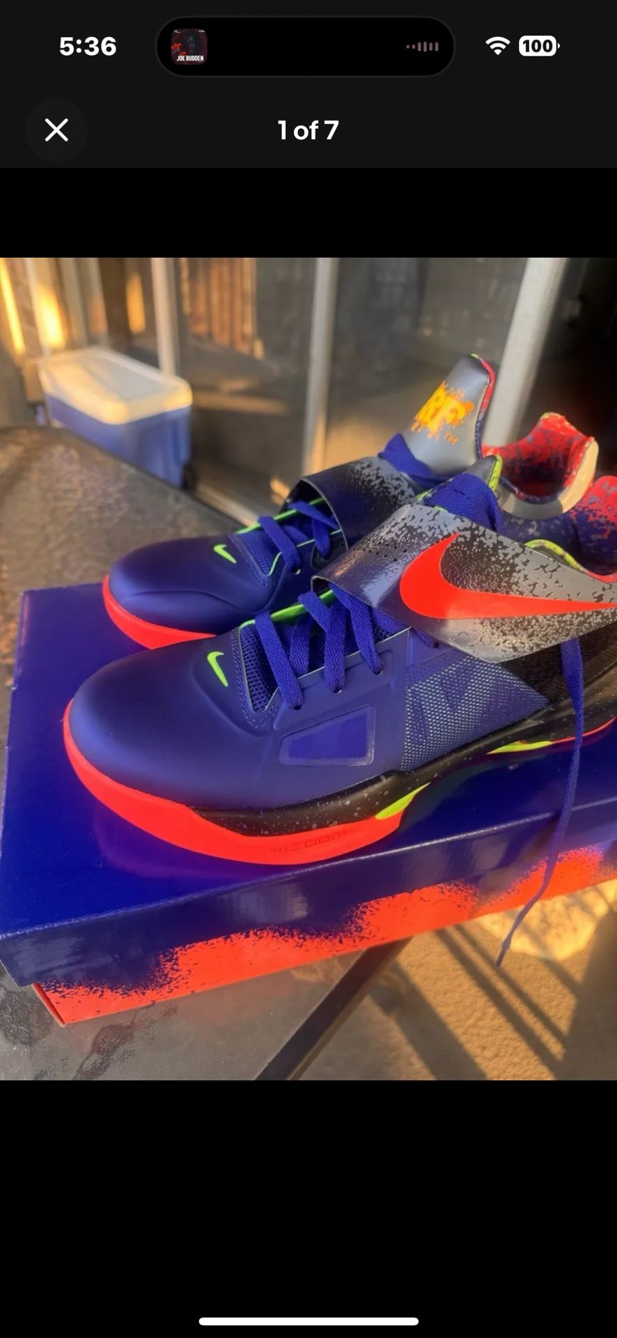 Kd 4 Nerf Size 9.5