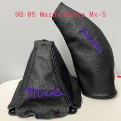 1(contact info removed) Mazda Miata Shift Ebrake Boot