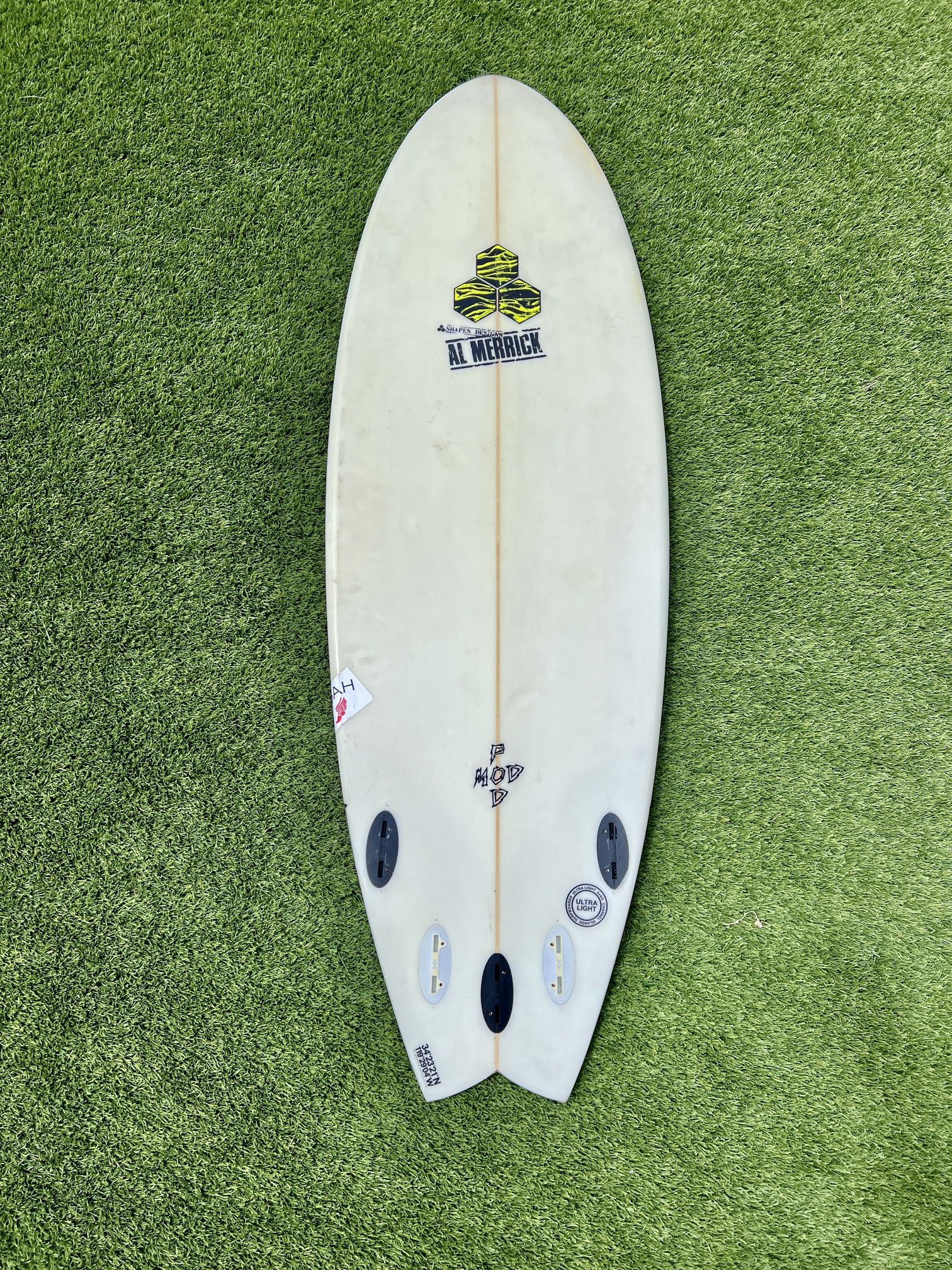 AL MERRICK 5‘6“ 5'6” Channel Islands Pod Mod Al Merrick Surfboard 31.3L