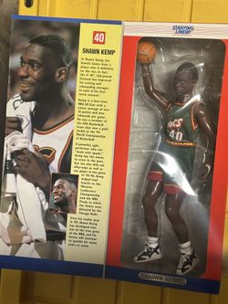 1997 Shawn Kemp 14” Fully Poseable Figure