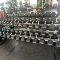Heavy Duty 80 Inch Long Dumbbell Rack NO DBs 