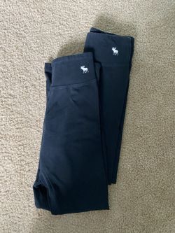 Abercrombie kids girls leggings size 13-14 (2 pairs)