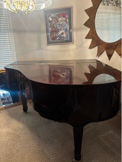 Baby grand piano