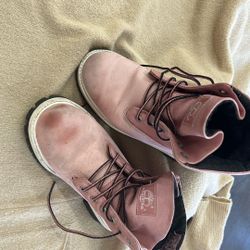 Shoes Pink Timberlands Shoes 