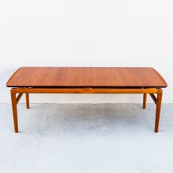 Restored Solid Teak Coffee by Hvidt and Molgaard-Nielsen, FD 640
