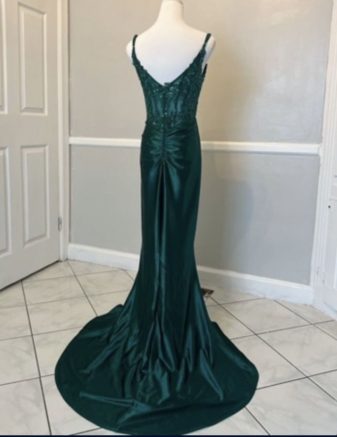 Elegant Emerald Dress