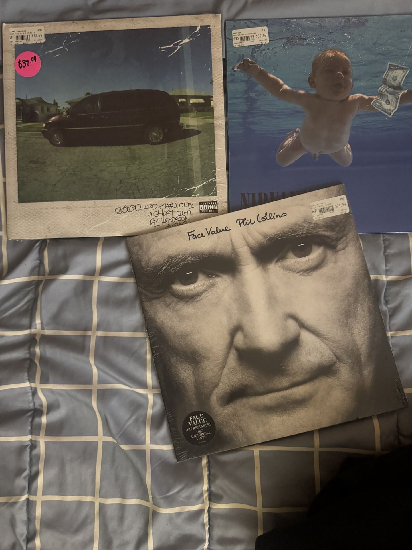 3 Vinyl Records