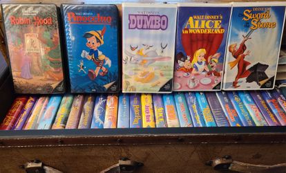 A Complete Collection of 25 Disney Black Diamond VHS Memorabilia - PLUS... 7 More Interesting Collectibles