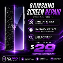 Samsung Repair - Same Day Service