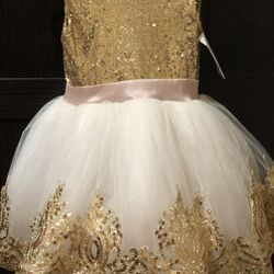 Vestido Elegante Para Niña Talla 4